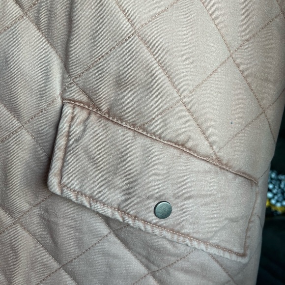 Joie Cotton Barn Jacket Medium Pink - Picture 6 of 9